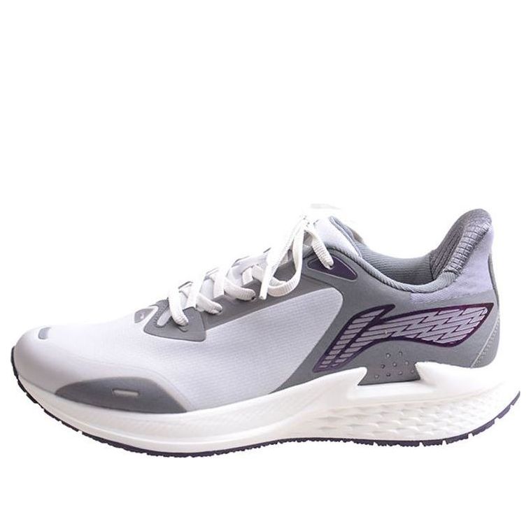 Li-Ning Running 'Grey White Purple' ARMR017-3