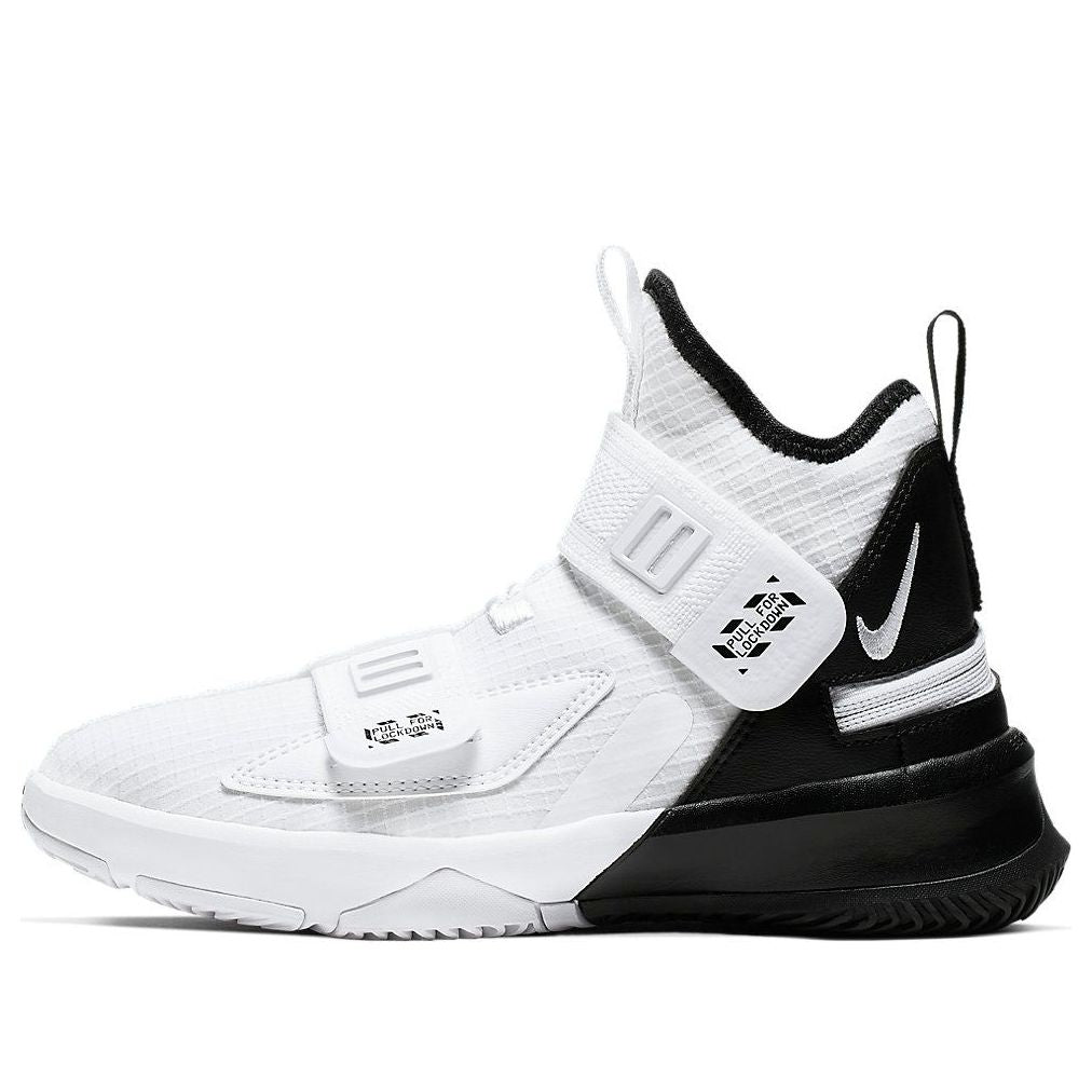 (PS) Nike LeBron Soldier 13 Flyease 'White Black' CQ4644-100