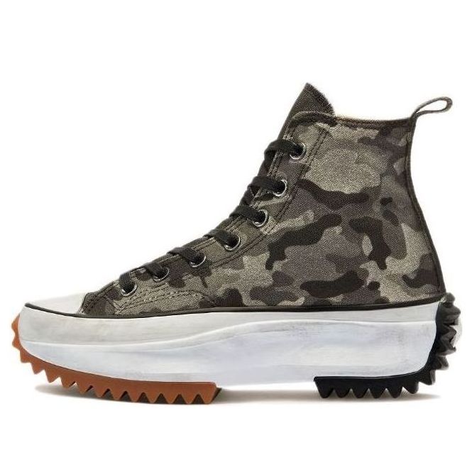 Converse Run Star Hike Canvas Shoes Black/Grey 172334C