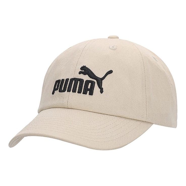 PUMA Essential Baseball Cap 'Beige Black' 022416-82