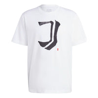 adidas Juventus Chinese Story T-Shirts Asia Sizing 'White' HS9803