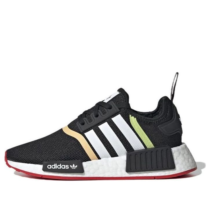 (GS) adidas originals NMD_R1 'Black White' GZ2100