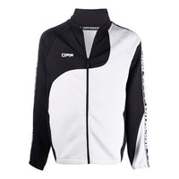 Off-White Logo Alphabet Printing Loose Jacket Version Black White OMVC003V21FAB0011001
