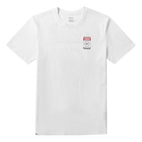 (WMNS) Vans Skateboard Grid Alphabet Printing Short Sleeve White VN0A3ZOFWHT