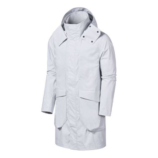 Nike Sports Stay Warm Woven Hooded Jacket Windproof Windbreaker White AR1543-121