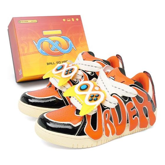 OLD ORDER x BIPOLAR Skater/001 'Orange Black' O2320707