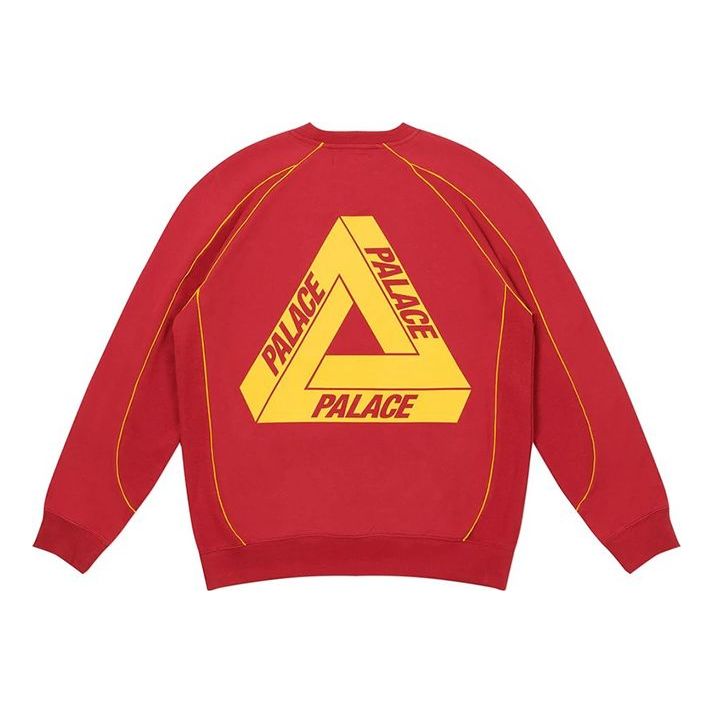 PALACE Cozy Round Neck Pullover Unisex Red P19CS162