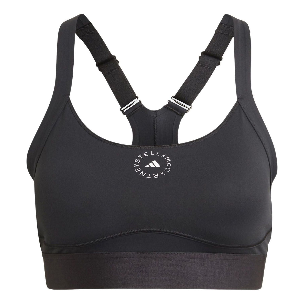 (WMNS) adidas By Stella Mccartney Truepurpose Medium Support Bra Asia Sizing 'Black' HD9097