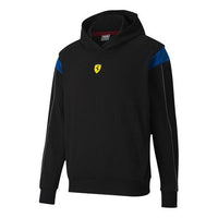 PUMA Ferrari Race Street Hoodie 'Black Blue Yellow' 598926-02