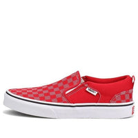 Vans Asher Low-Top Sneakers K Red/White VN0A45JR3RU