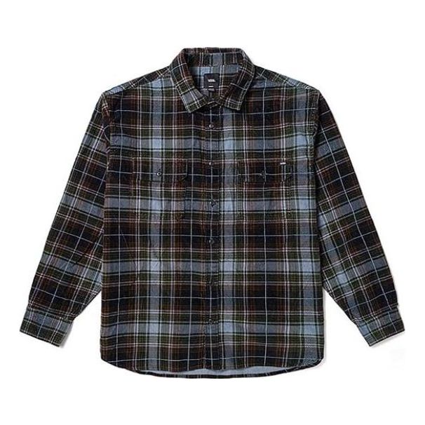 Vans Mayhill Long Sleeve Buttondown Shirt 'Black' VN000AATKY8