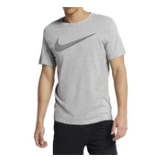 Nike Dri-fit Training T-shirt 'Grey Black' AR5968-432