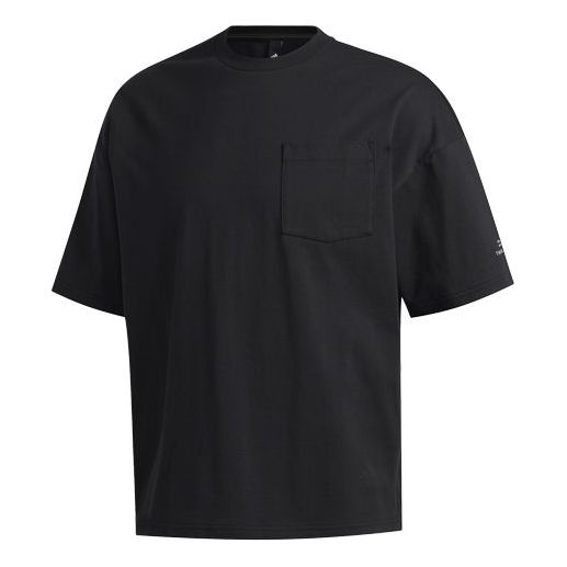 adidas M Mh Loose Tee Sports Short Sleeve Black GC9947