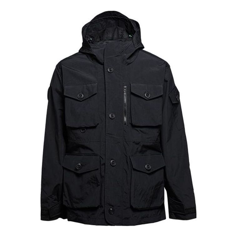 Converse 2L Utility Jacket Asia Sizing 'Black' 10006874-A04