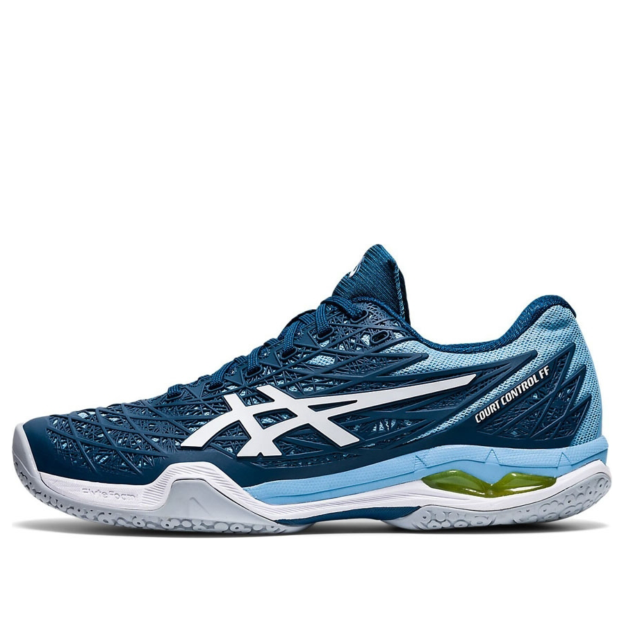 (WMNS) ASICS Court Control FF 'Mako Blue White' 1072A019-401