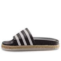 (WMNS) adidas Adilette Bold 'Black' CQ3093