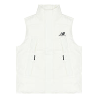 New Balance Pocket Puffer Vest Asia Sizing 'White' AMV24360-CIC
