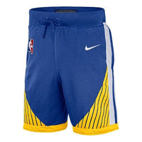 NBA-Nike Warriors Sports Basketball Shorts Navy Blue AJ9168-495