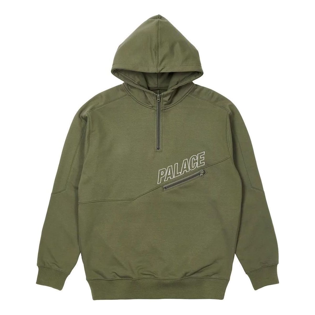 Palace Zip Hoodie 'Green' P22CS033