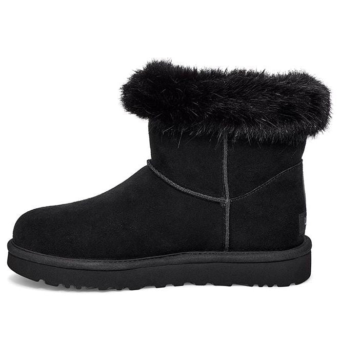 (WMNS) UGG Cathie Snow Boots Black 1109852-BLK