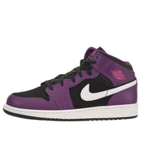 (GS) Air Jordan 1 Mid 'Bright Grape' 555112-028