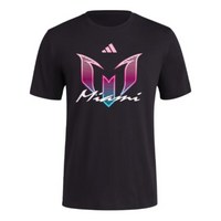 adidas Neon Lights Graphic Tee 'Black' JF4308