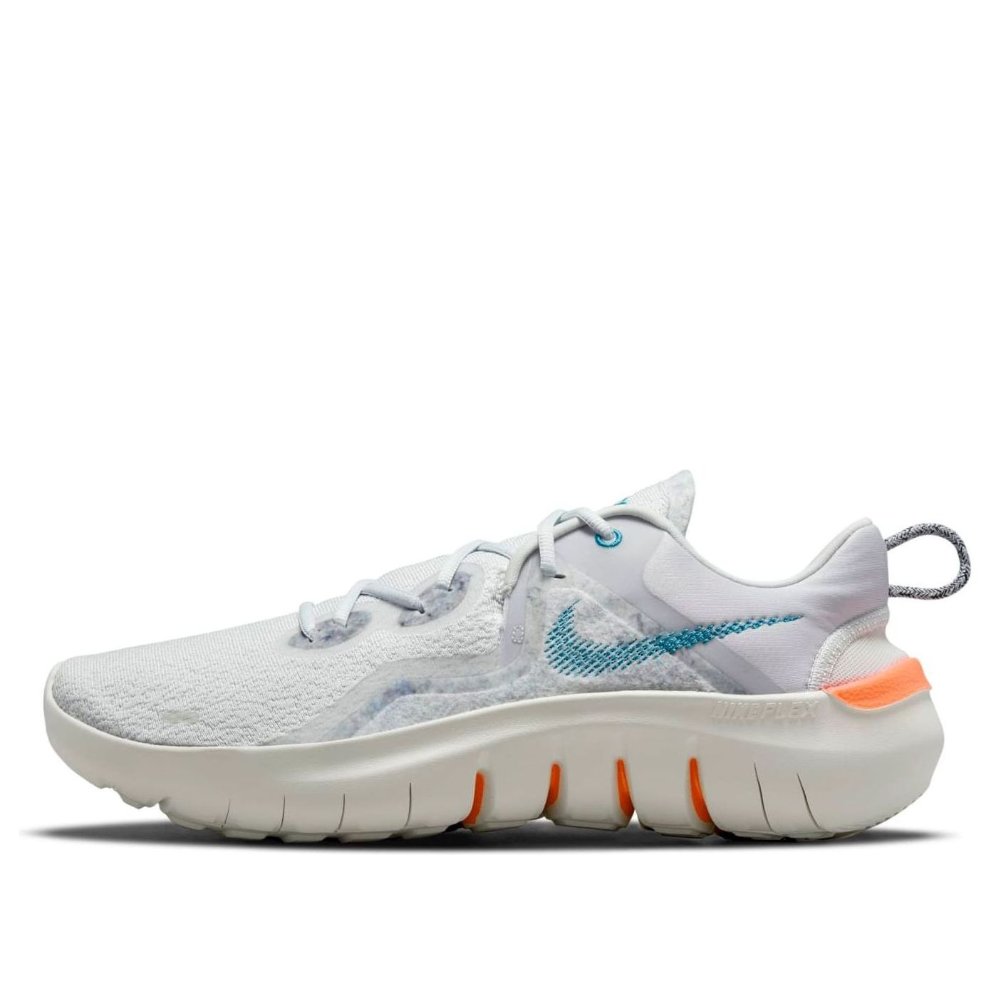 Nike Flex Run 2021 'Photon Dust Cyber Teal' CW3408-004