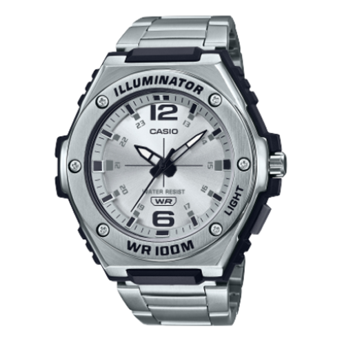 Casio Youth Limited Quartz Analog Watch 'Silver Black' MWA-100HD-7AV