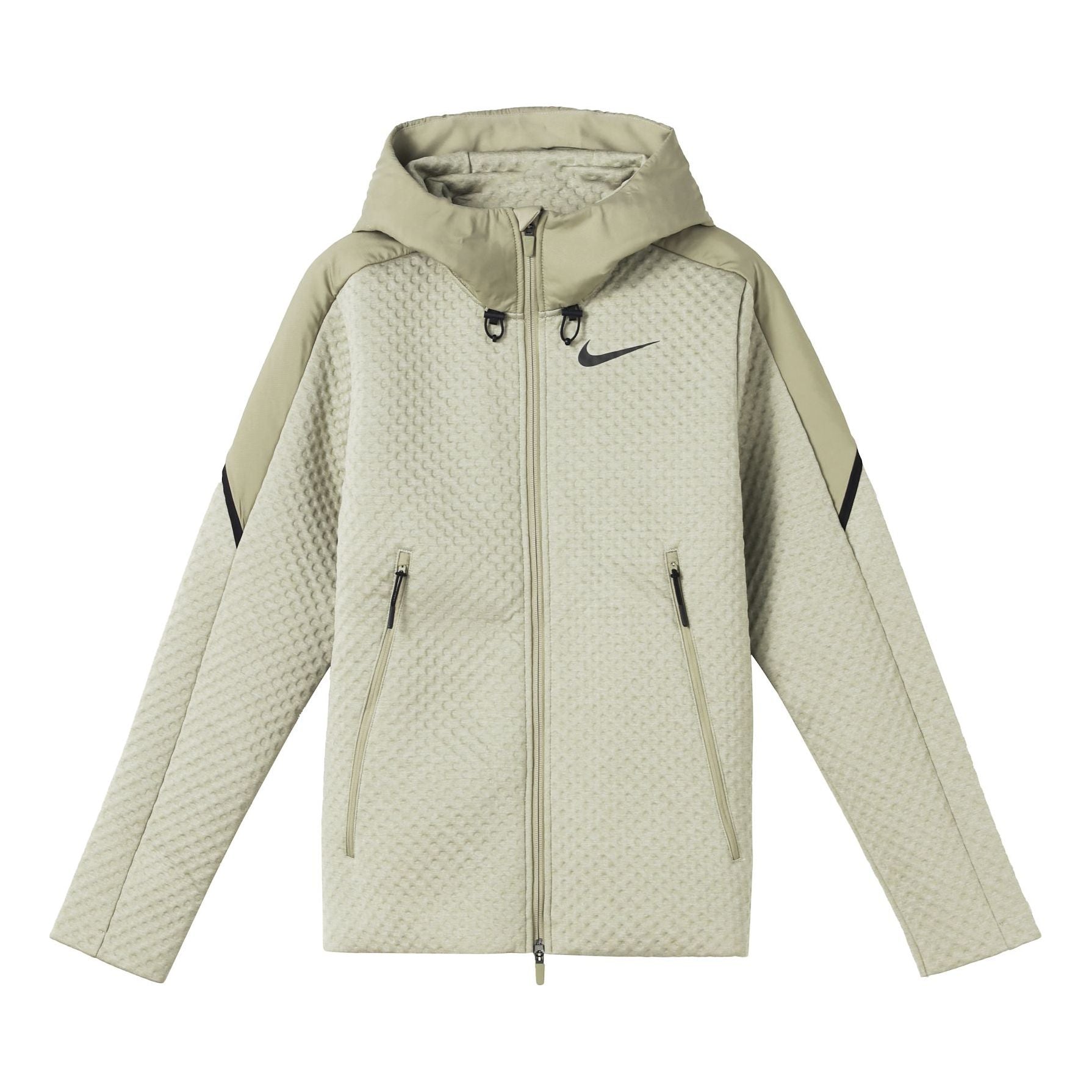 Nike Therma logo Colorblock Casual Training Hooded Jacket Light  CU7367-342