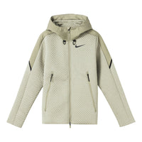 Nike Therma logo Colorblock Casual Training Hooded Jacket Light  CU7367-342