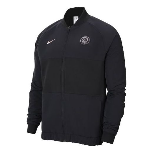 Nike Paris Saint-Germain 21/22 Jacket 'Black' CV9916-010