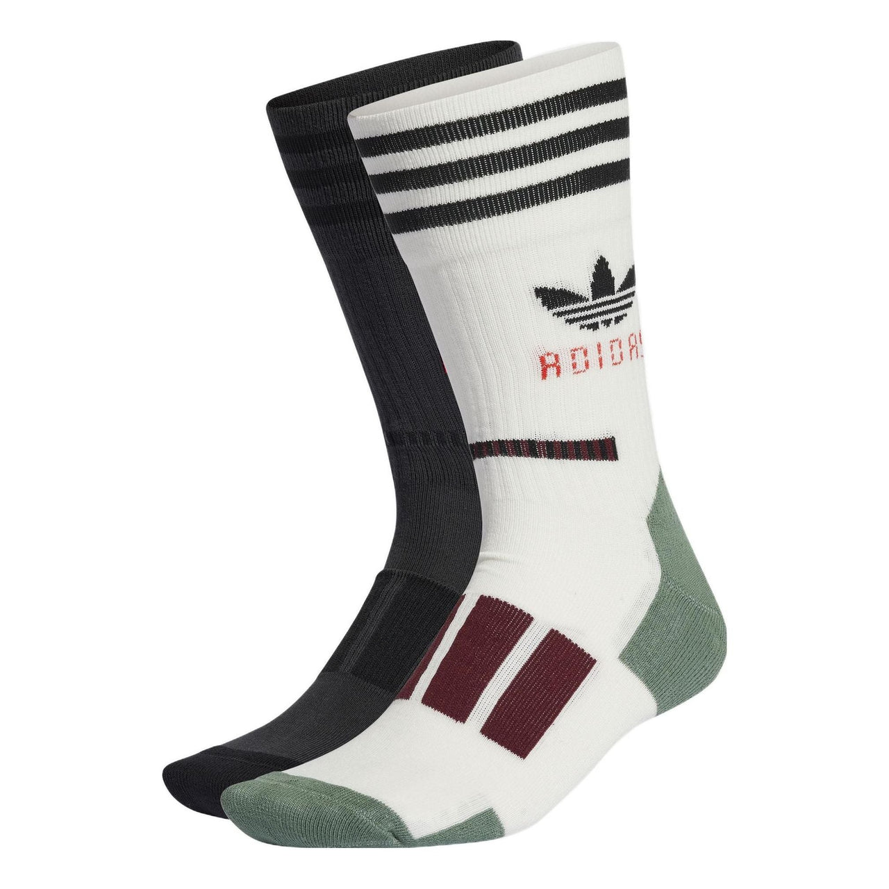 adidas originals x Star War Crossover Boba Fett Crw 2pp Starwars Knit Sports Socks 2 Pairs HI2153