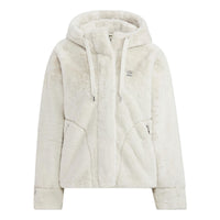 (WMNS) adidas Neo Winter Fur Jacket Asia Sizing 'White' HZ2433