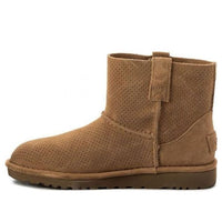 (WMNS) UGG Classic Unlined Mini Perf 'Light Brown' 1016852-TAW
