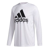 adidas Hoops LS Basketball Long Sleeves 'White' GP4022