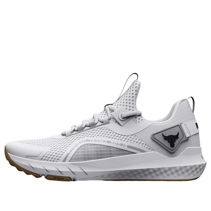 (WMNS) Under Armour Project Rock BSR 3 'White Halo Grey' 3026458-101