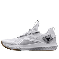 (WMNS) Under Armour Project Rock BSR 3 'White Halo Grey' 3026458-101