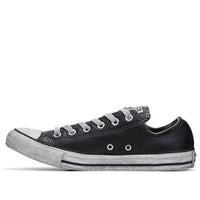 Converse Chuck Taylor All Star Leather Smoke Low Top 'Black White' 165764C