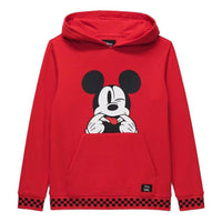 (GS) Vans x Disney Funhouse 100 Pullover Hoodie 'Red White Black' VN000G02IZQ