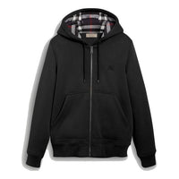 Burberry Check Plain Weave Zipper GS Black 40617991