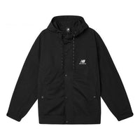 New Balance Classic Logo Print Jacket Asia Sizing 'Black' AMJ11332-BK