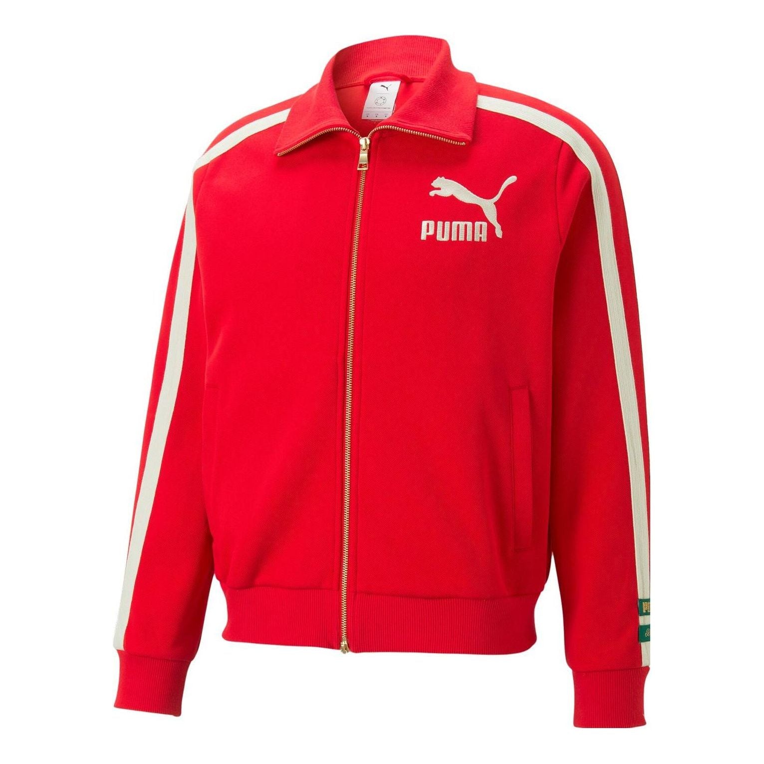 PUMA x Rhuigi T7 Track Jacket 'Red White' 539508-11
