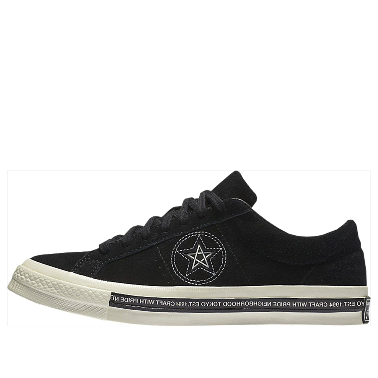 Converse Neighborhood x One Star 74 'Black White' 158601C-001