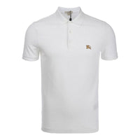 Burberry SS21 Causual Cotton Polo Male White 40087511