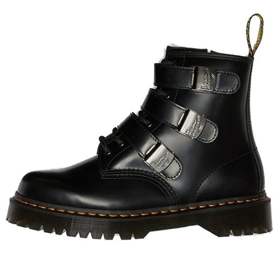 Dr. Martens Thick Sole Martin boots Couple Style Black 25752001