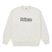 Palace Word Crew 'Grey Marl' P20CS017