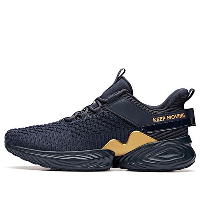 ANTA Keep Moving 'Midnight Navy Gold' 91915530-4