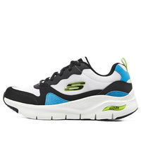 Skechers Arch Fit 'White Black Multicolor' 232204-BKMT