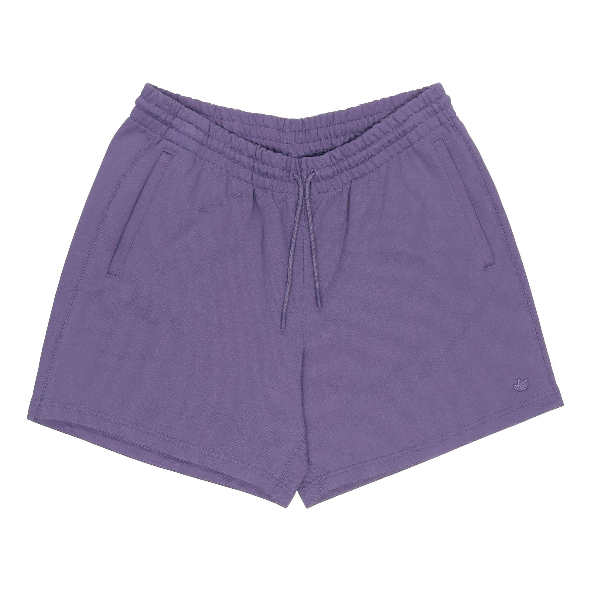 adidas originals C Short Ft Solid Color Lacing Sports Shorts Purple HF6361
