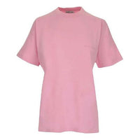 Balenciaga Alphabet Logo Printing Loose Short Sleeve 'Pink' 612965TIVG55700